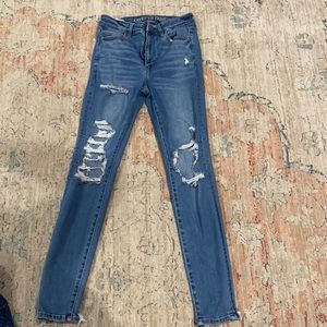 American Eagle Super Hi Rise Jeggings (long)